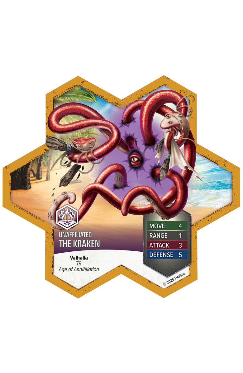 Renegade Game Studios Heroscape Thormun & Kraken Army Expansion Unpainted Miniatures, Alternate, color, Multicolored