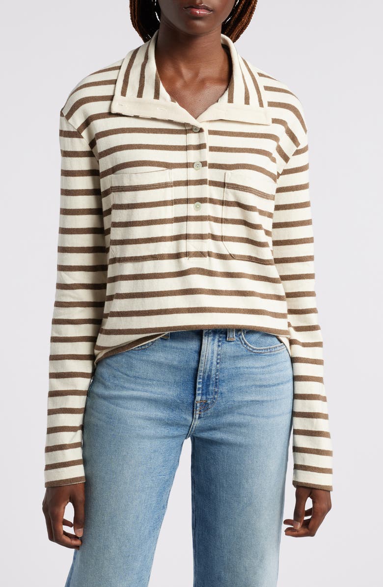 Wyeth Caroline Stripe Long Sleeve Top, Main, color, 