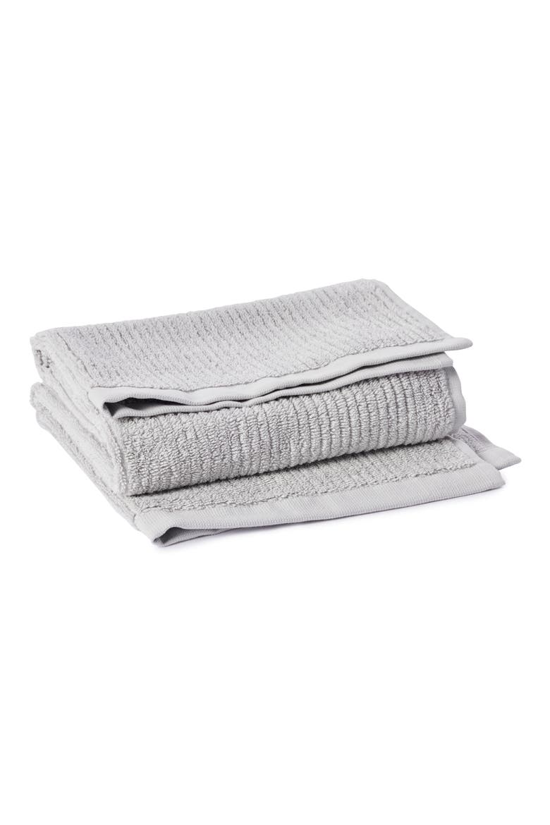 Temescal Organic Cotton Ribbed Bath Essentials, Alternate, color, SEAL
