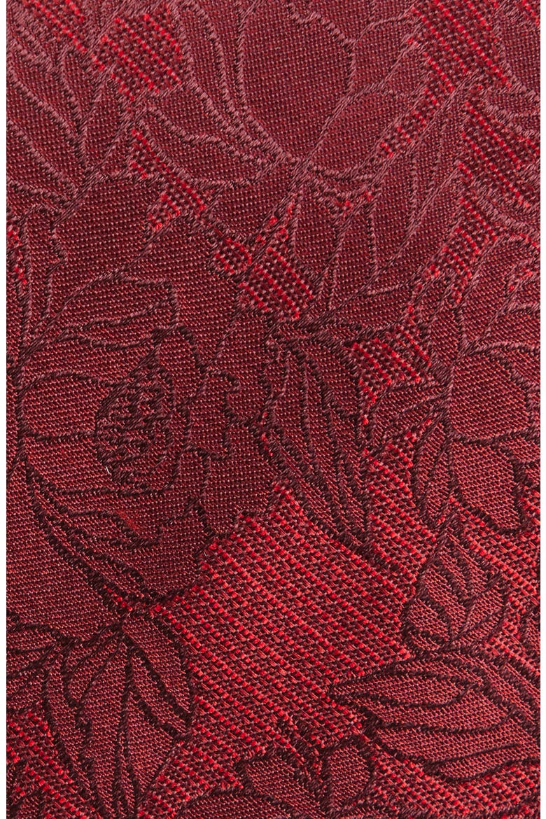 Gregor Floral Jacquard Silk Tie, Alternate, color, RED