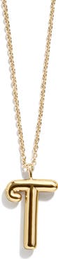 BaubleBar Bubble Initial Necklace