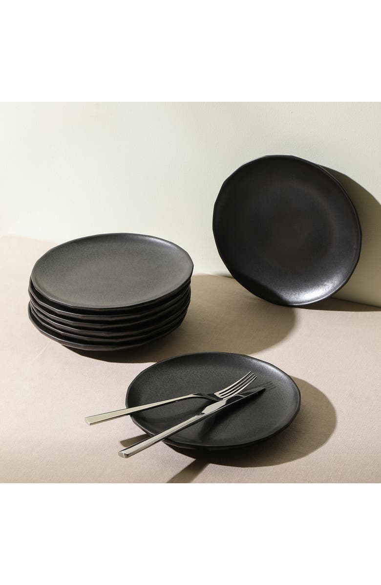 Stone Lain Rio Stoneware 4-Piece Salad Plate Set, Alternate, color,