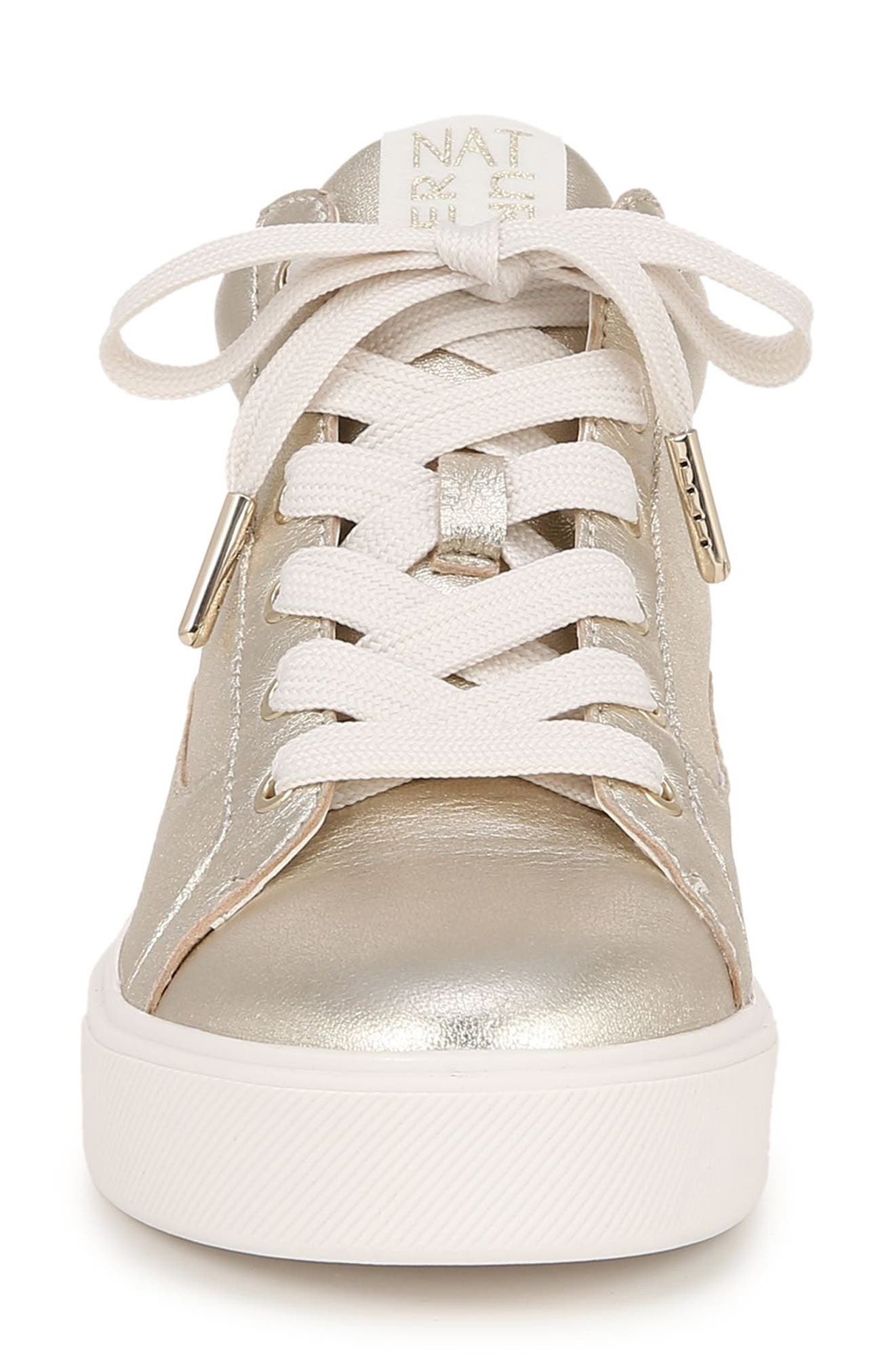 Morrison Mid Sneaker, Alternate, color, CHAMPAGNE LEATHER