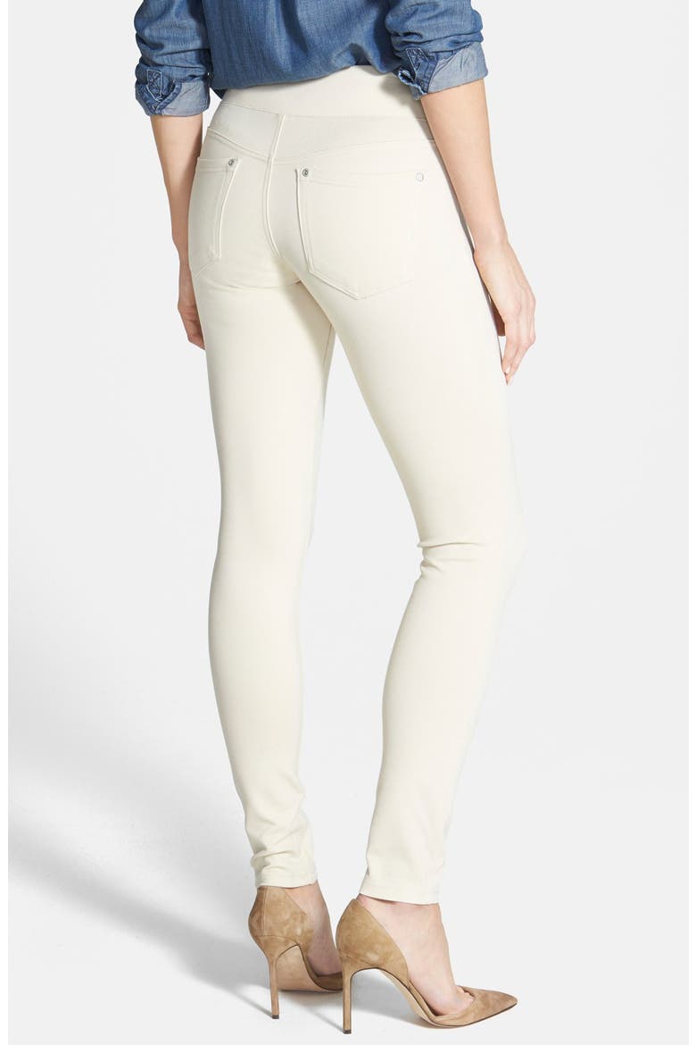 Jeans Company 'Sienna' Ponte Leggings, Alternate, color, WINTER WHITE