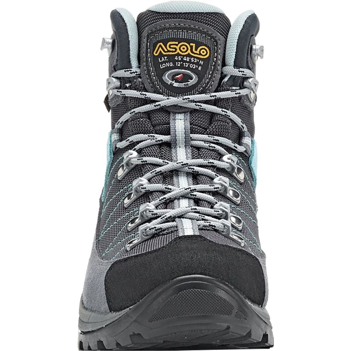Asolo Finder Gv Hiking Boot - Women's, Alternate, color, Grey/Gunmetal/Pool Side