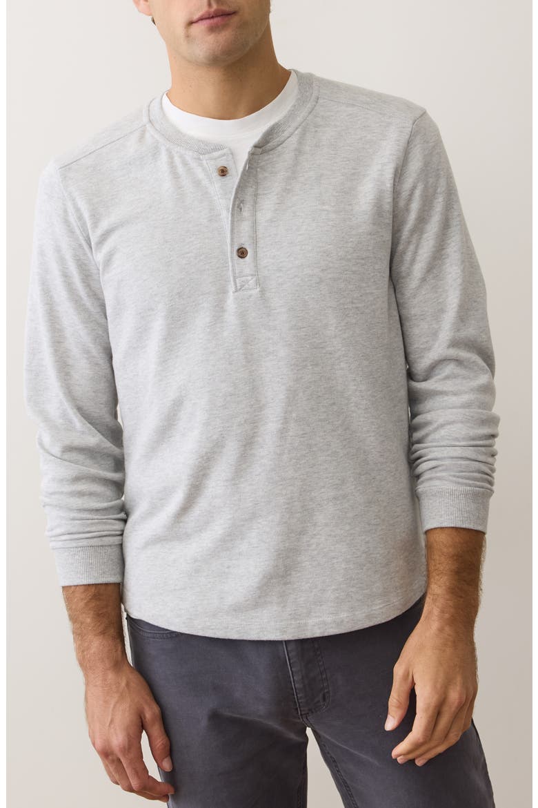 Pacifica Stretch Henley, Main, color, LIGHT GREY