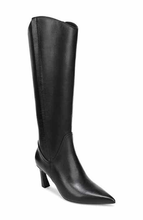 Emily Pointed Toe Knee High Boot