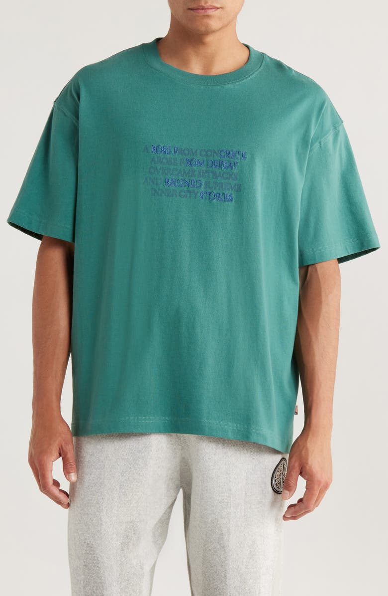 HONOR THE GIFT Rose Cotton Graphic T-Shirt, Main, color, 