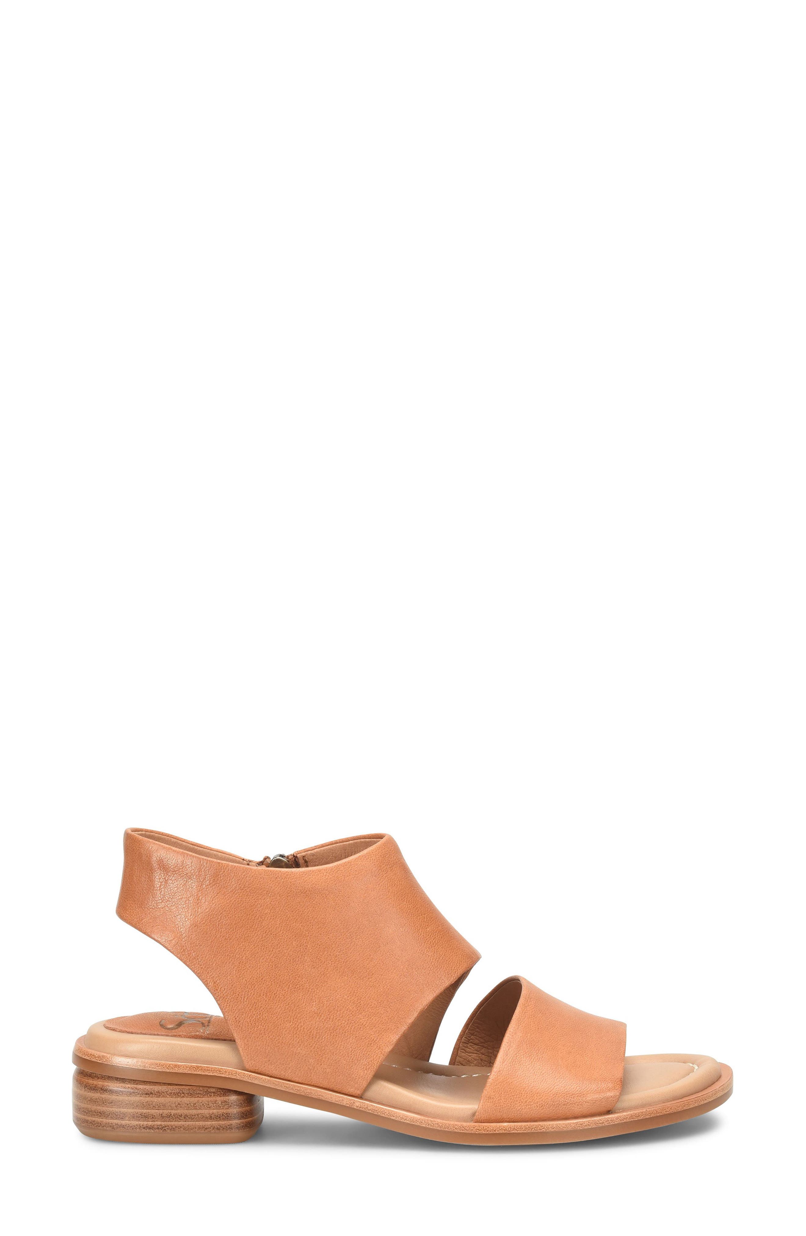 Söfft Felicity Sandal, Alternate, color, Luggage