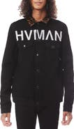 HVMAN MK1 Stripe Denim Trucker Jacket