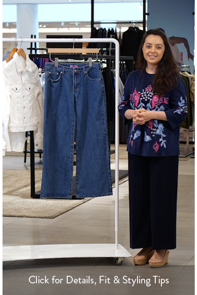 Nikolette Low Rise Straight Leg Jeans video