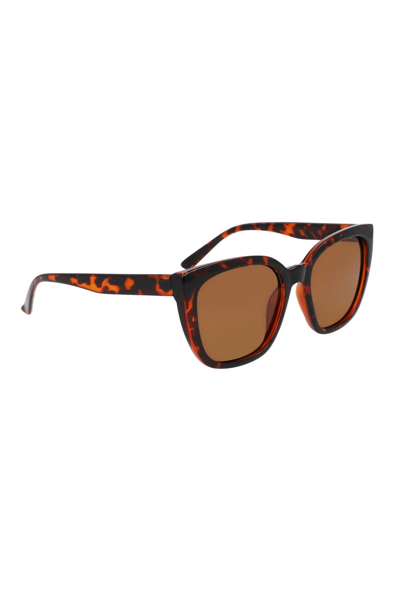 55mm Cat Eye Sunglasses, Alternate, color, TORTOISE