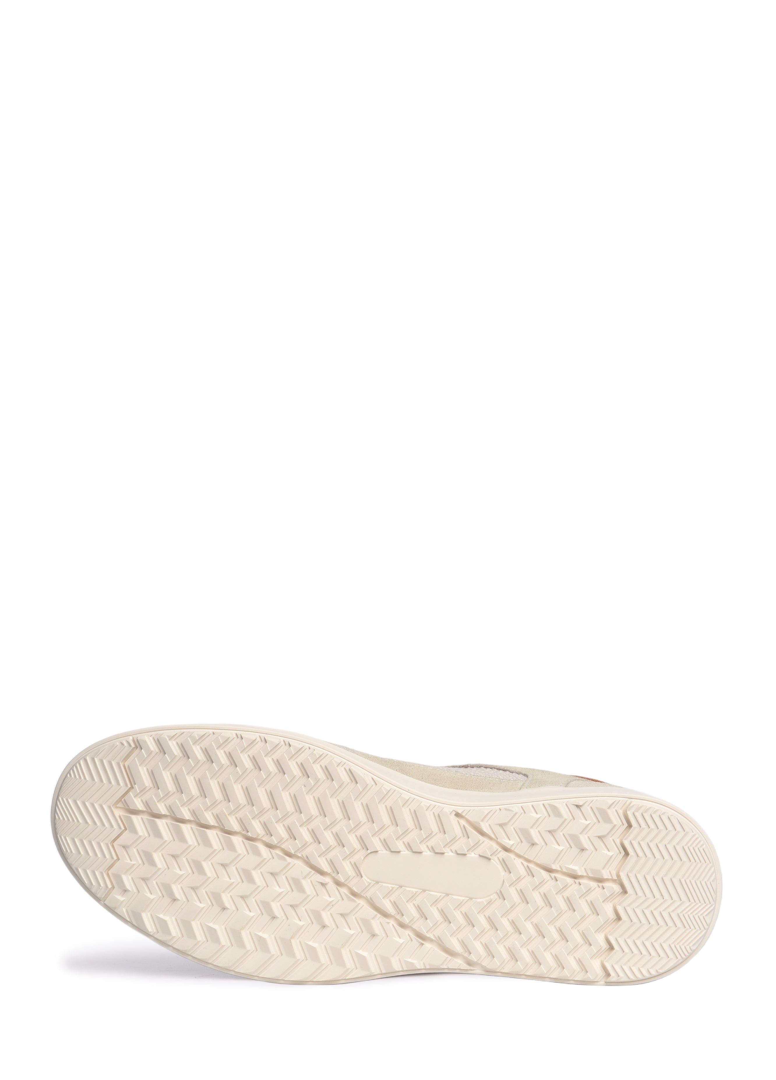 Catherine Street  Hands Free Technology Leather Sneaker, Alternate, color, Ivory Suede