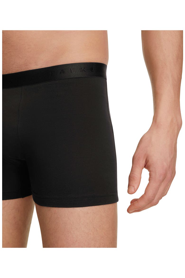 2-Pack Daily Comfort Cotton Blend Boxer Briefs, Alternate, color, BLACK