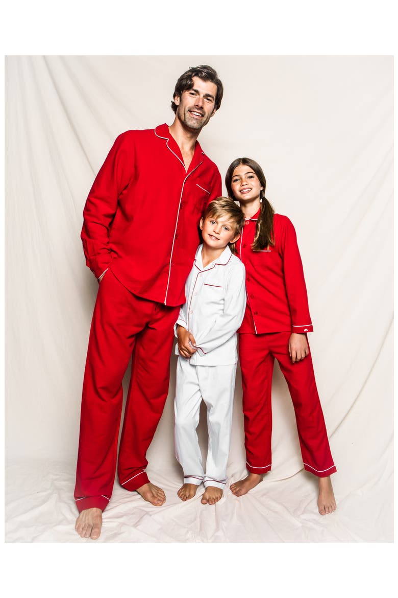 Piping Pajamas, Alternate, color, WHITE