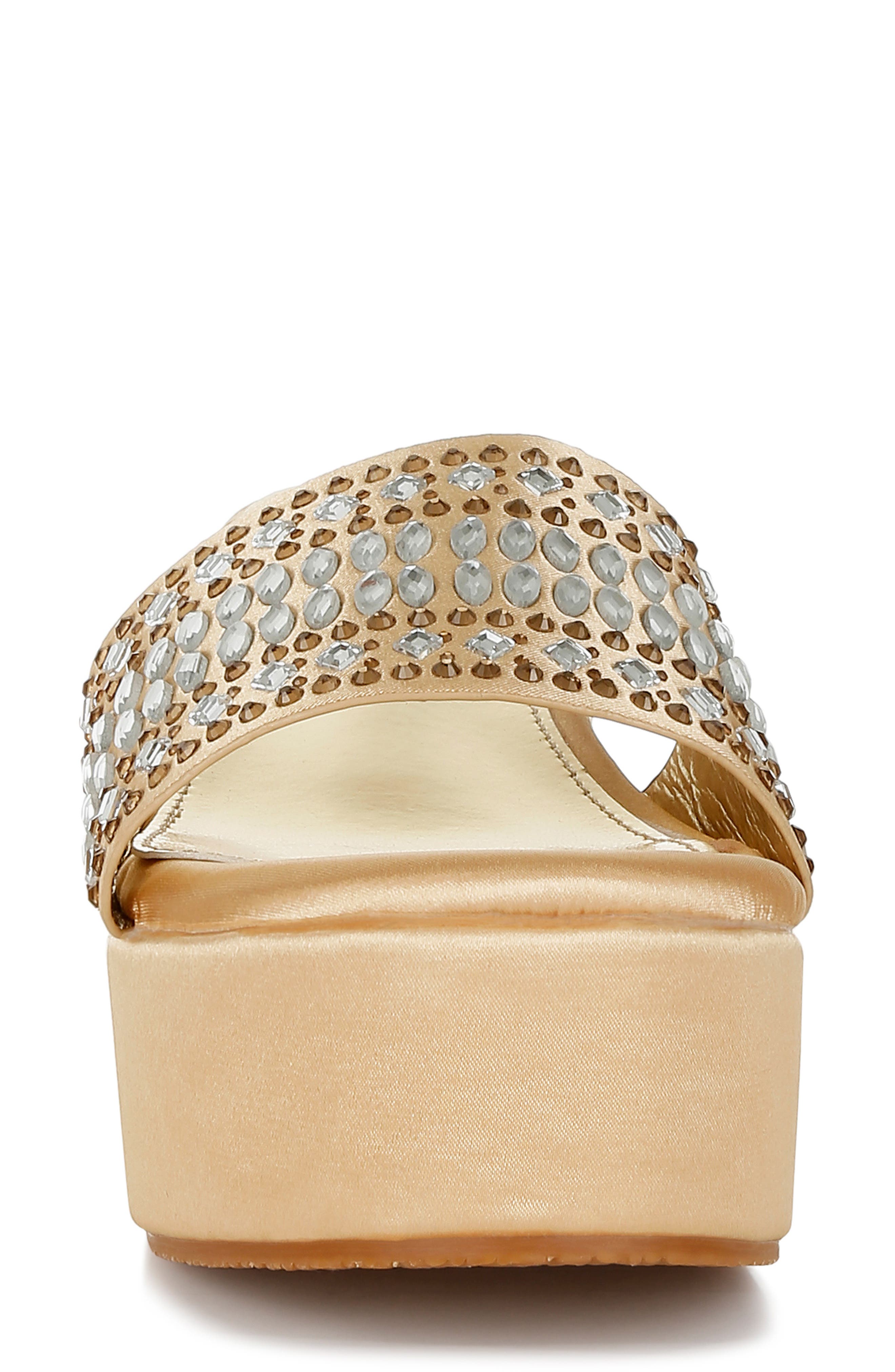 LONDON RAG Batanga Platform Wedge Sandal, Alternate, color, Gold