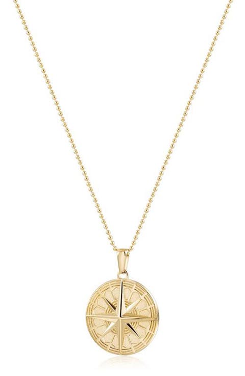 North Star Medallion Necklace