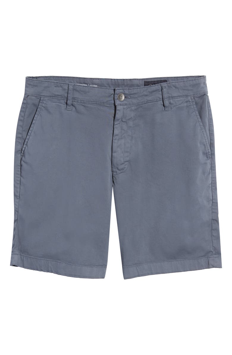 AG Wanderer 8.5-Inch Stretch Cotton Chino Shorts, Alternate, color, Sulfur Worn Indigo