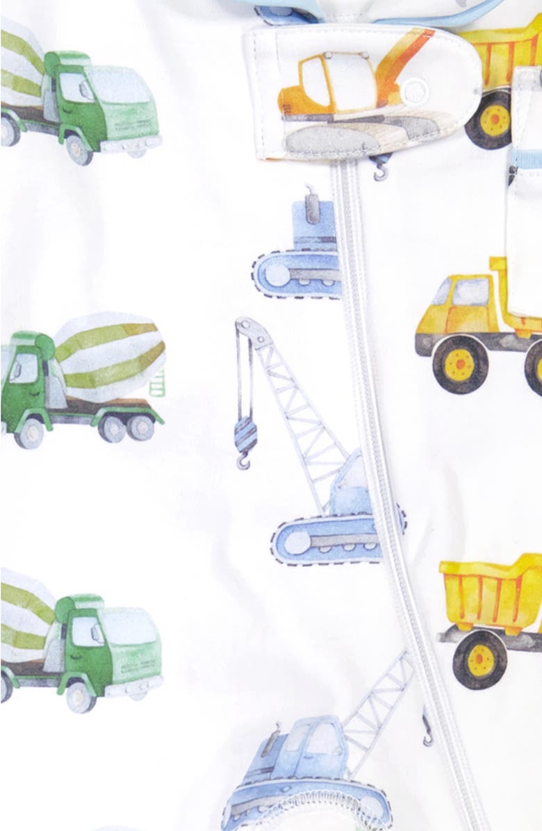 Paper Cape Classic Fitted Pima Cotton One-Piece Pajamas, Alternate, color, 