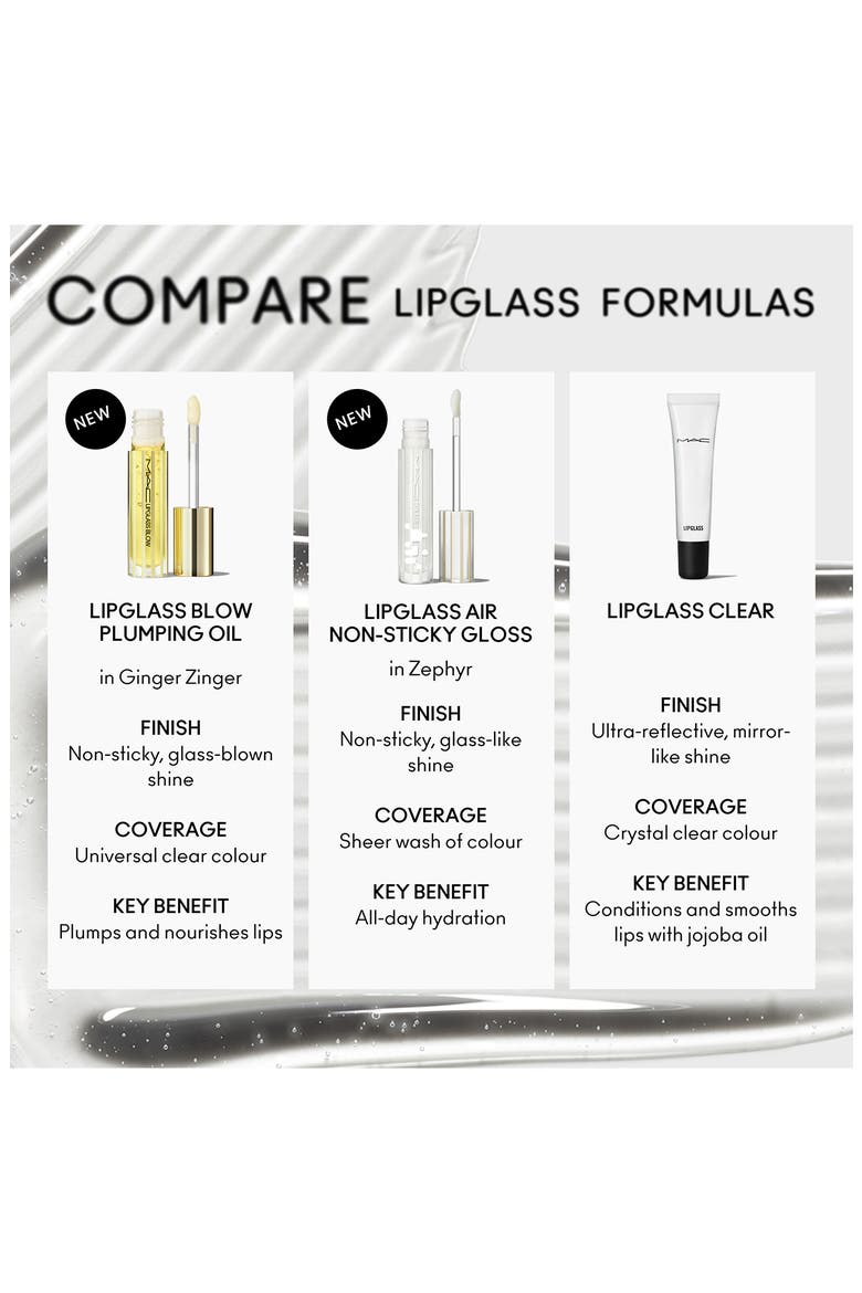 Lipglass Blow Plumping Lip Oil, Alternate, color, GINGER ZINGER
