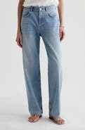 AG Billie Low Rise Straight Leg Jeans