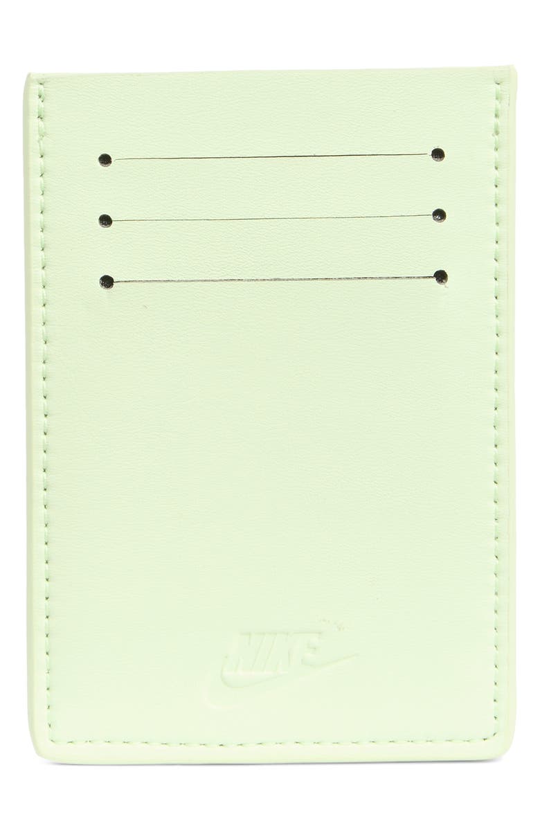 Nike Air Max 90 Card Case, Alternate, color, Barley Volt/ Sail/ Black