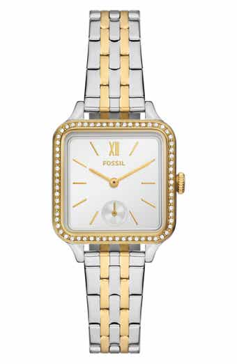 Fossil Colleen Two-Tone Bracelet Watch, 28mm