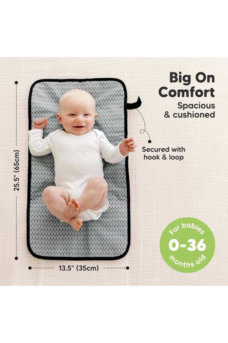 Swift Diaper Changing Pad, Alternate, color, Black Geo