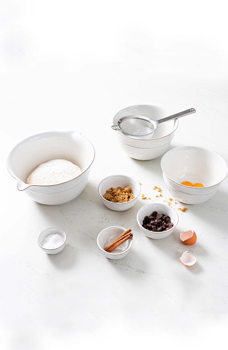 Juliska Puro Set of 3 Serving Bowls, Alternate, color, Whitewash