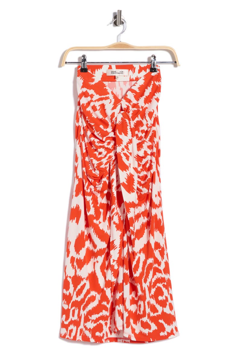 Mila Printed Skirt, Alternate, color, KUPANG ORANGE