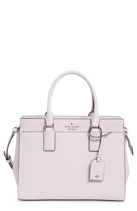 cameron medium leather satchel