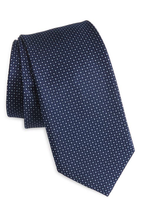 Grady Micro Dot Silk Tie