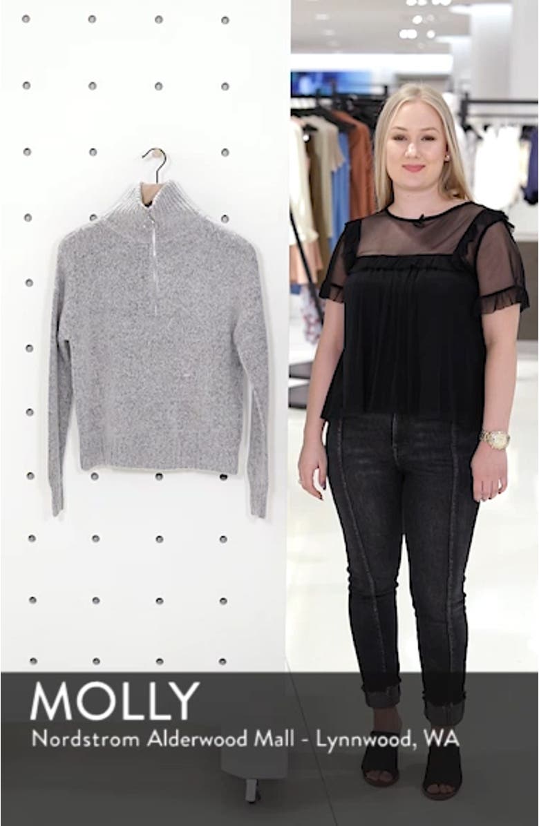 Quarter Zip Sweater, sales video thumbnail