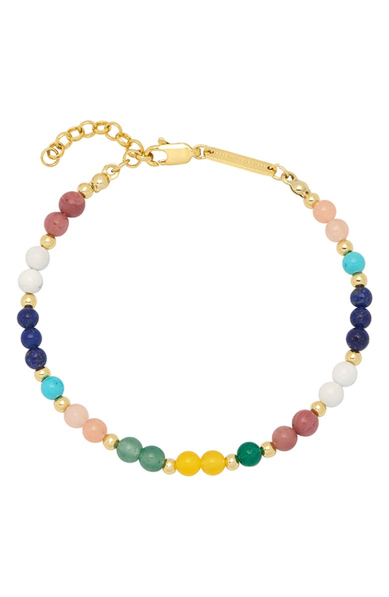 Estella Bartlett Multicolor Beaded Bracelet, Main, color, Multi