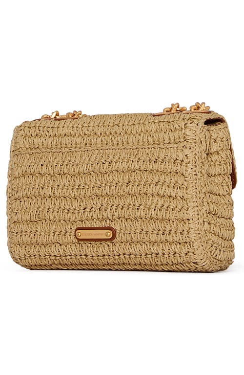 REBECCA MINKOFF REBECCA MINKOFF SMALL EDIE WOVEN CONVERTIBLE CROSSBODY BAG