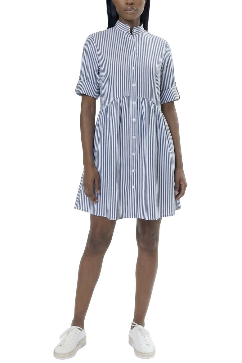 Vanya Dress, Main, color, Navy/Light Blue Stripe