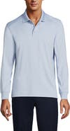 Lands' End School Uniform Long Sleeve Rapid Dry Polo Shirt
