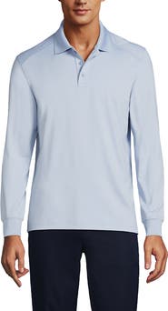 Lands' End School Uniform Long Sleeve Rapid Dry Polo Shirt