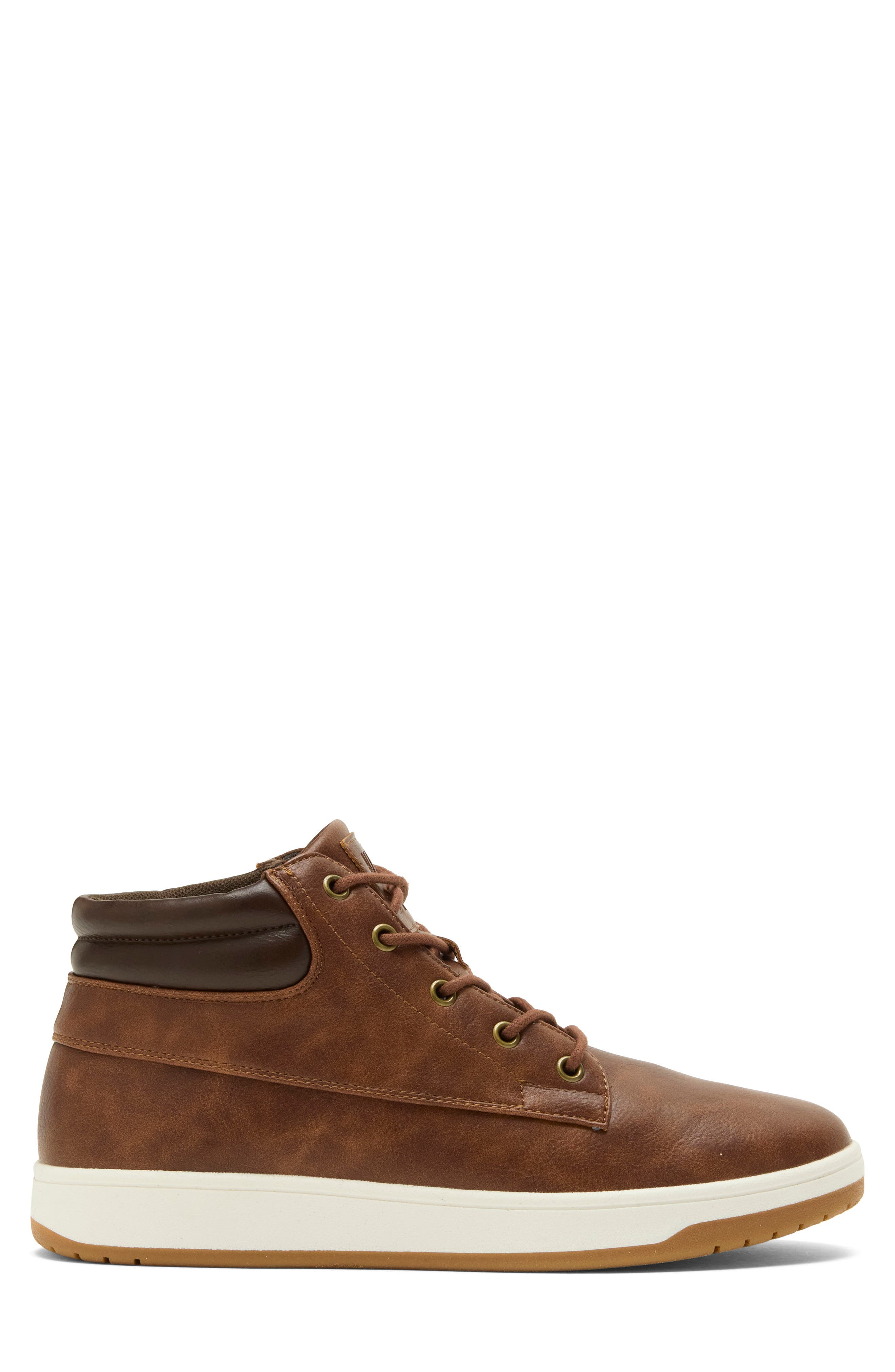 Mjayke High Top Sneaker, Alternate, color, COGNAC