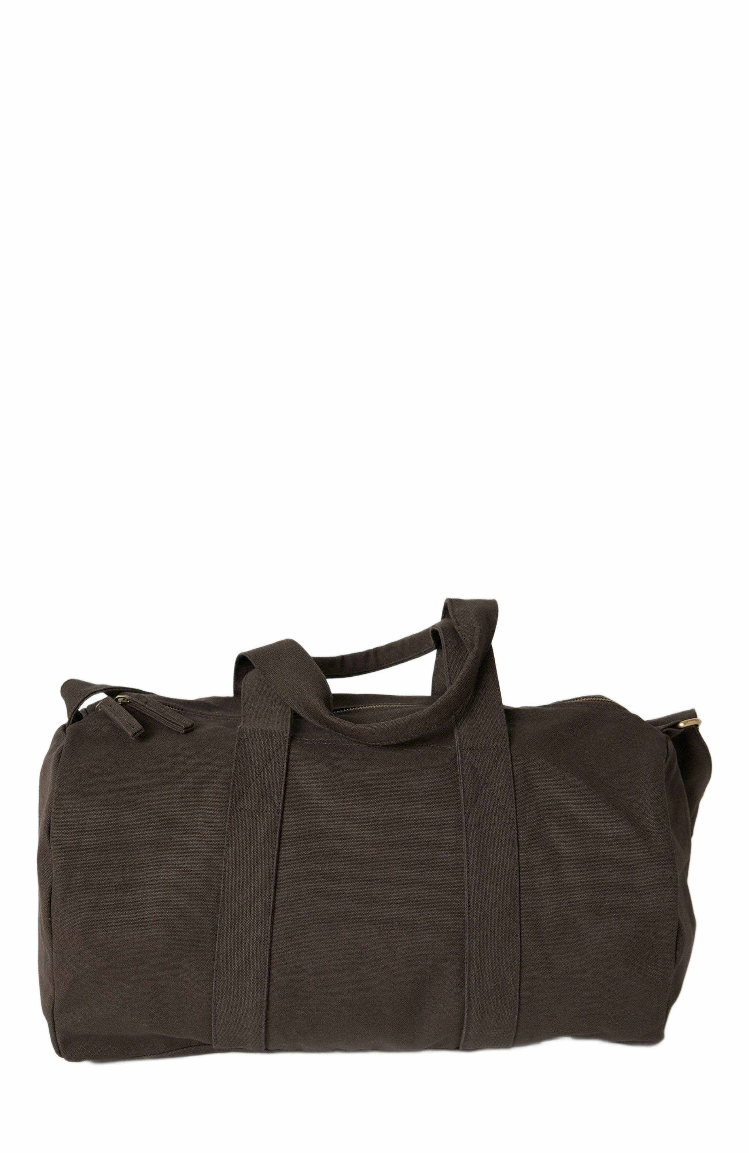 Organic Cotton Gym Bag, Alternate, color, Chestnut Brown