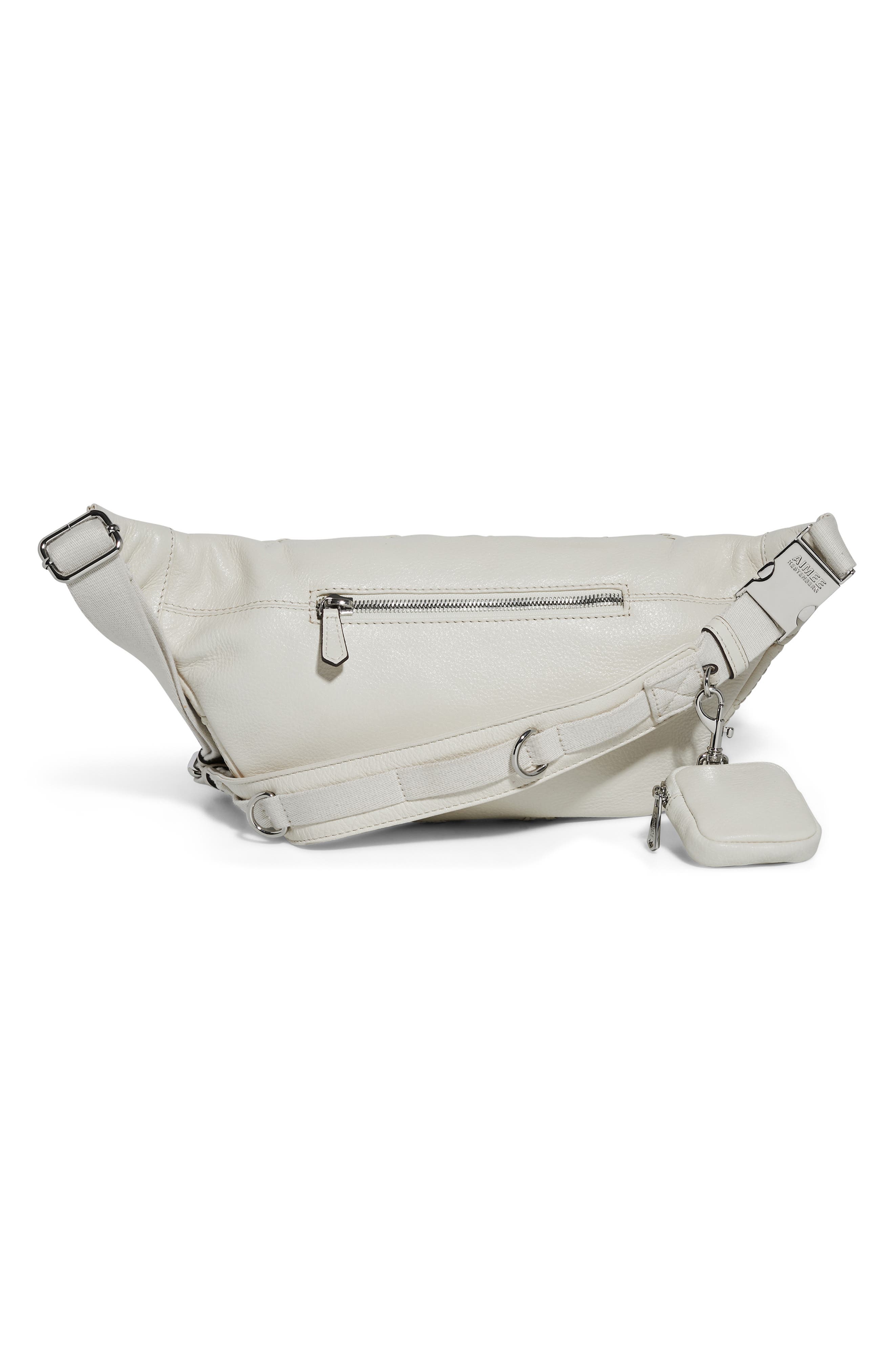 Outta Here Large Belt Bag, Alternate, color, VANILLA ICE VINTAGE