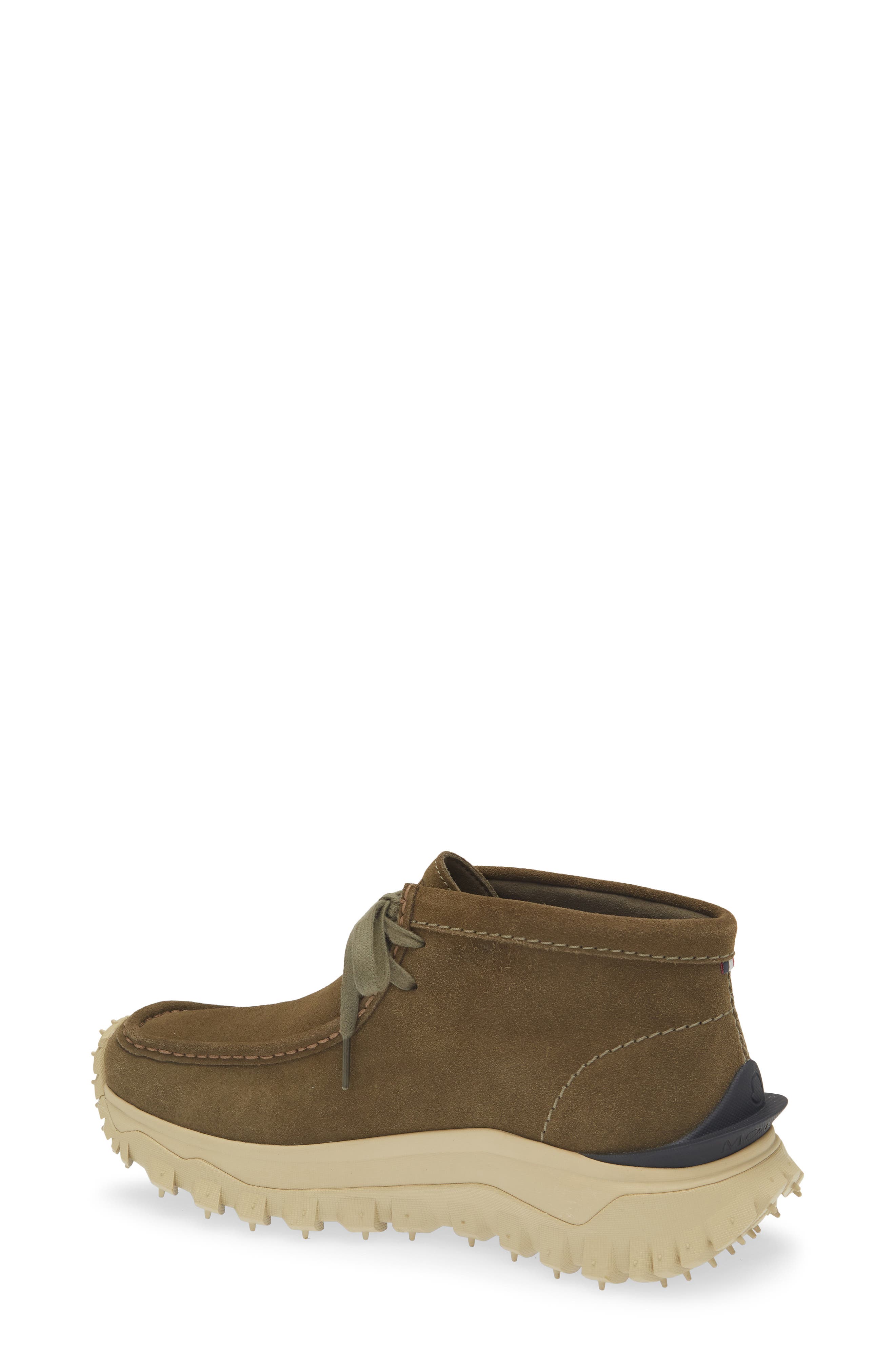 x Clarks Originals Trailgrip Wallabee Suede Boot, Alternate, color, MID BRONZE GREEN