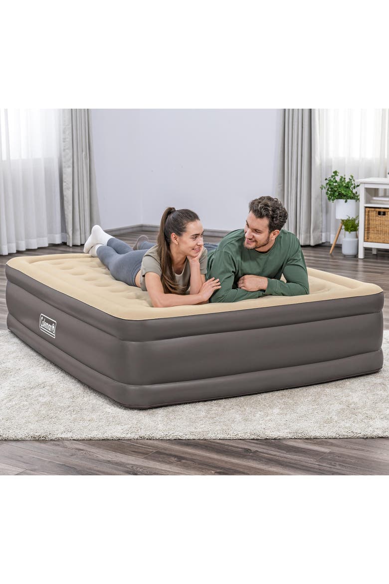 GuestRest 18 Inch Air Mattress, Queen, Alternate, color, Gray