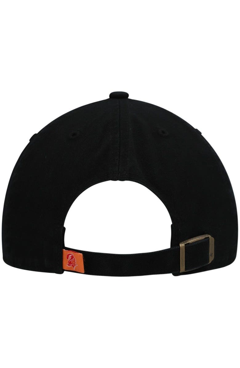 '47 Men's '47 Black Tampa Bay Buccaneers Clean Up Legacy Adjustable Hat, Alternate, color, 