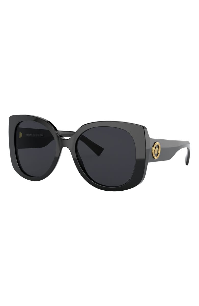 Versace 56mm Butterfly Sunglasses, Alternate, color,