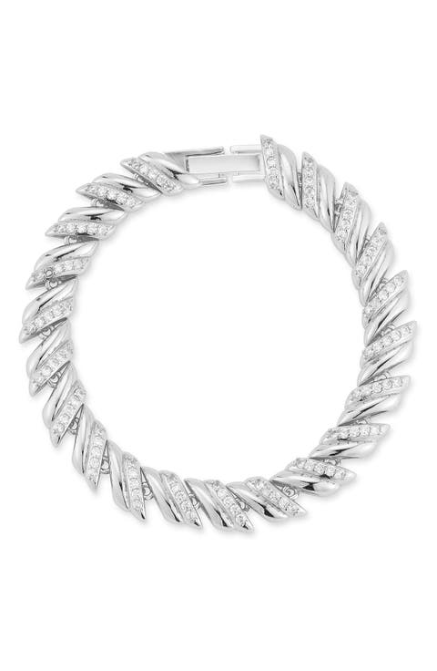 Cubic Zirconia Tennis Bracelet