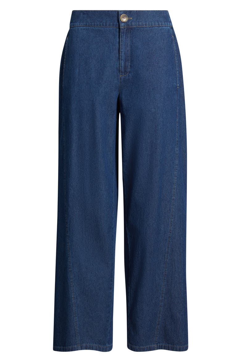 Curved Seam Ankle Jeans, Alternate, color, ARIES WASH