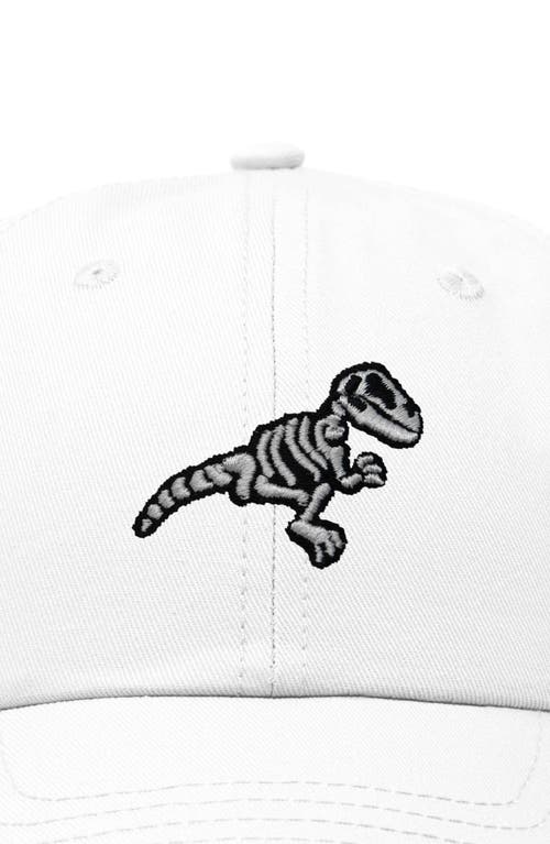 Dalix Fossil Embroidered Outdoor Hat In White