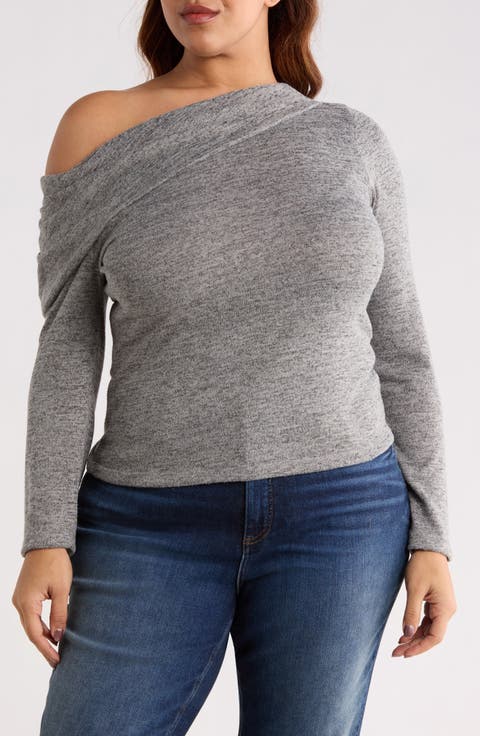 One-Shoulder Top (Plus)
