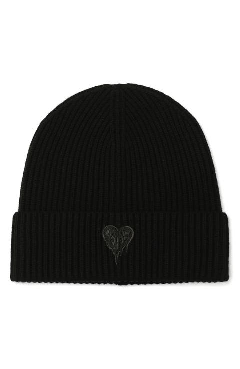 Heart Logo Rib Beanie